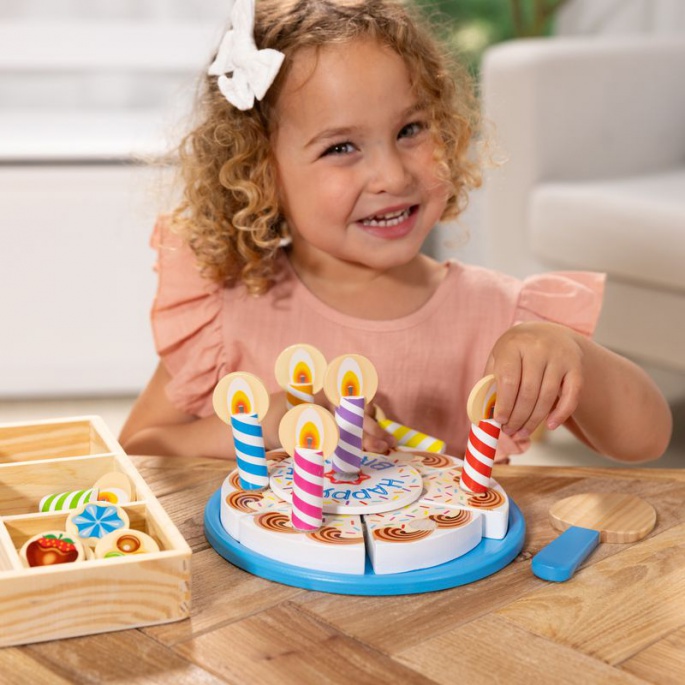 Melissa & Doug Geburtstagskuchen-Set