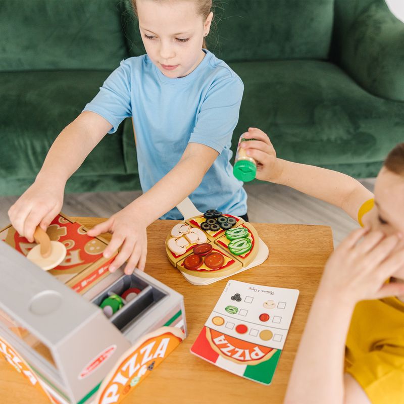 Melissa & Doug Pizzaset mit Ofen