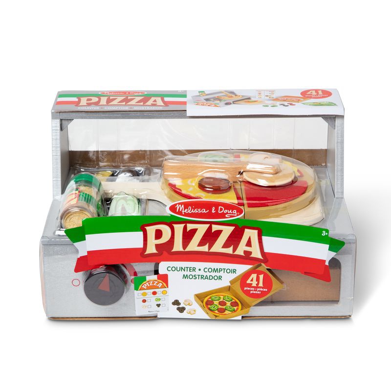 Melissa & Doug Pizzaset mit Ofen