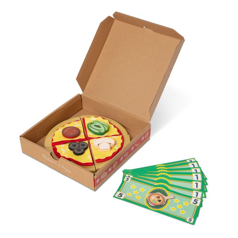 Melissa & Doug Pizzaset mit Ofen