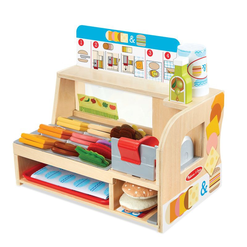 Melissa & Doug Sandwich-Macher mit Theke