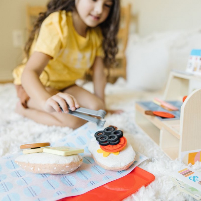 Melissa & Doug Sandwich-Macher mit Theke
