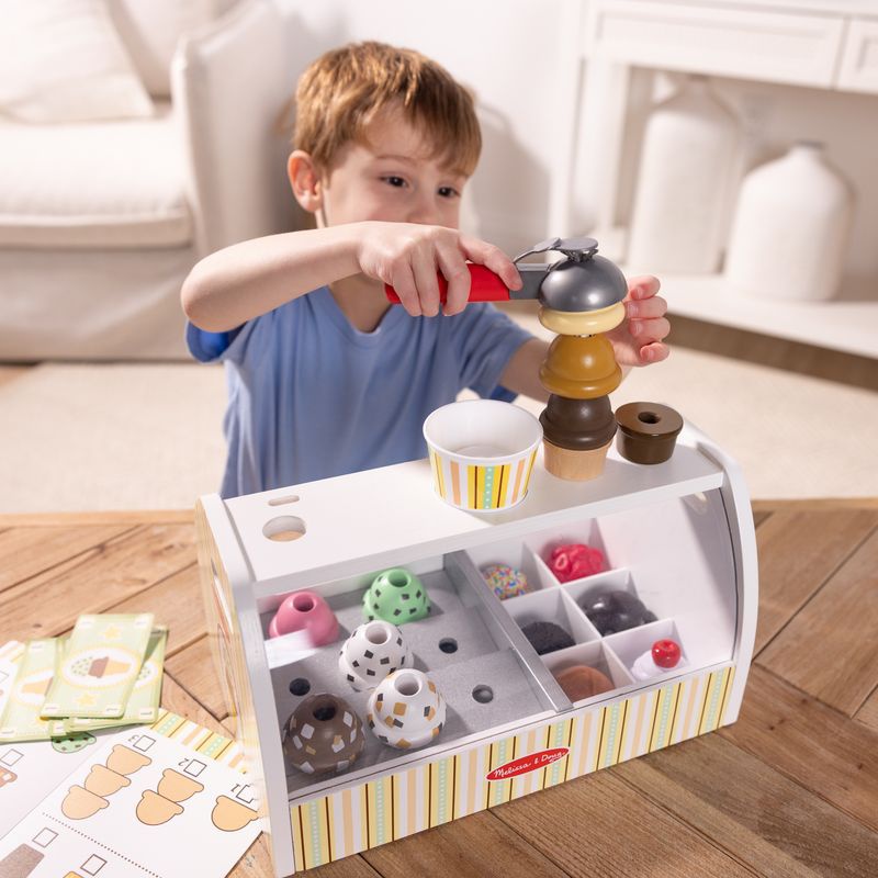 Melissa & Doug große Eisdiele Set