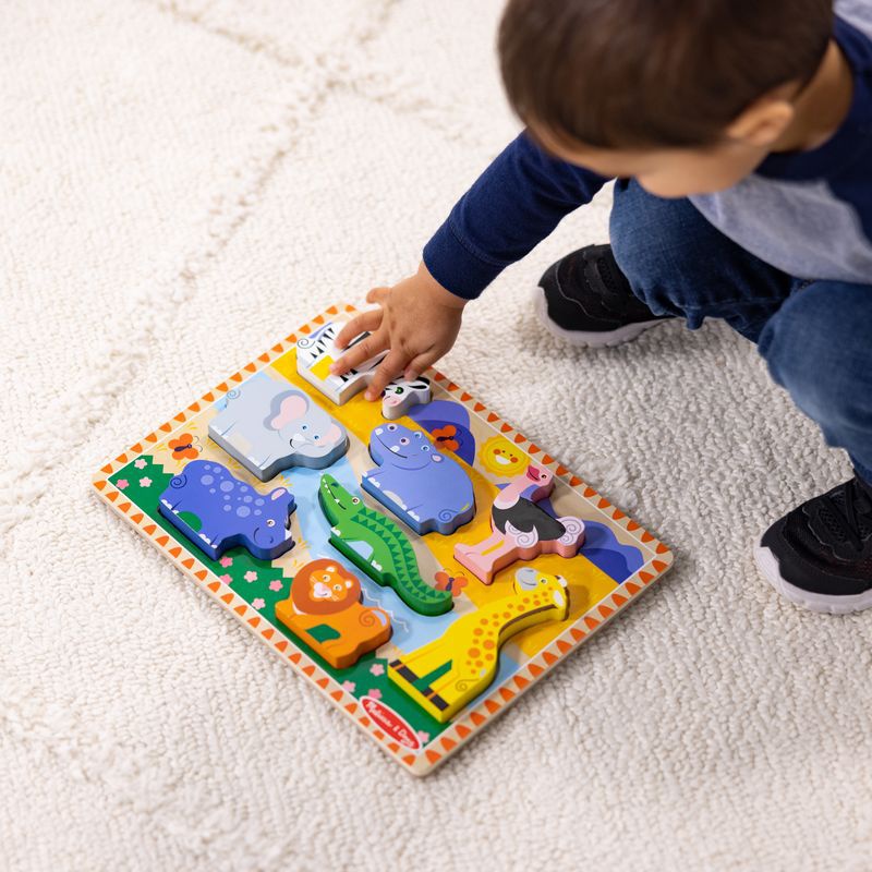 Melissa & Doug Holzpuzzle Zootiere