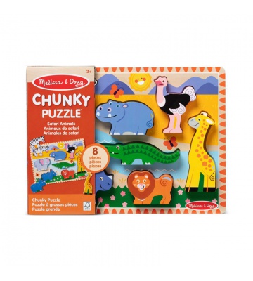 Melissa & Doug Holzpuzzle Zootiere