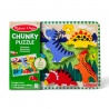 Melissa & Doug Holzpuzzle Dinosaurier