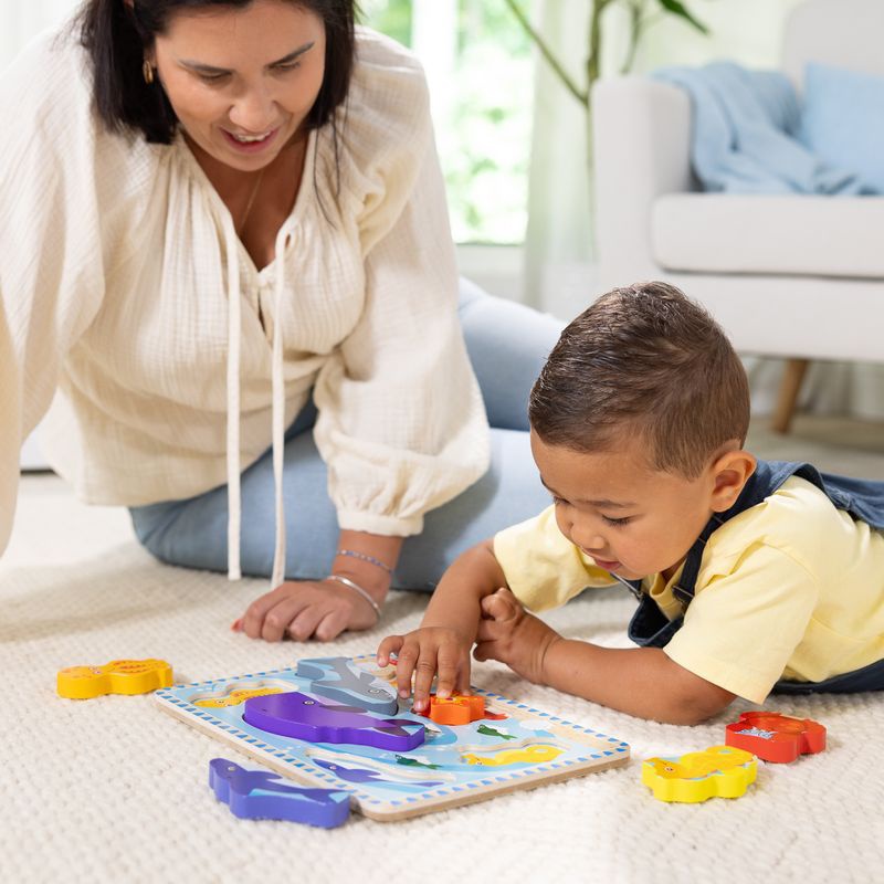 Melissa & Doug Holzpuzzle Meereslebewesen