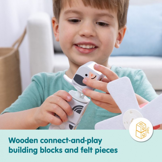 Melissa & Doug Blockables Bauernhof Bauset