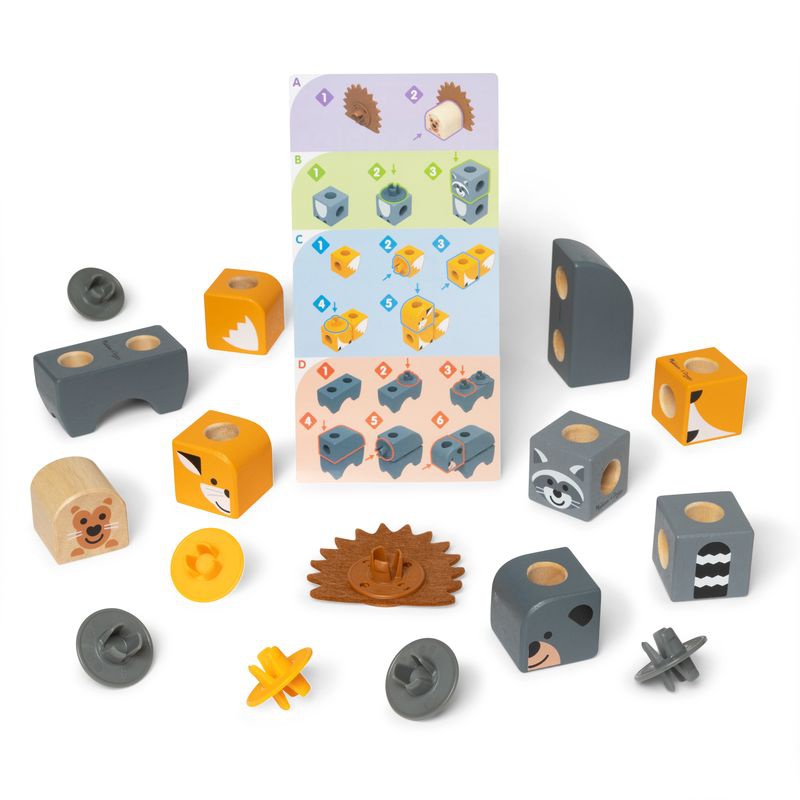 Melissa & Doug Blockables Baukasten Wildnis