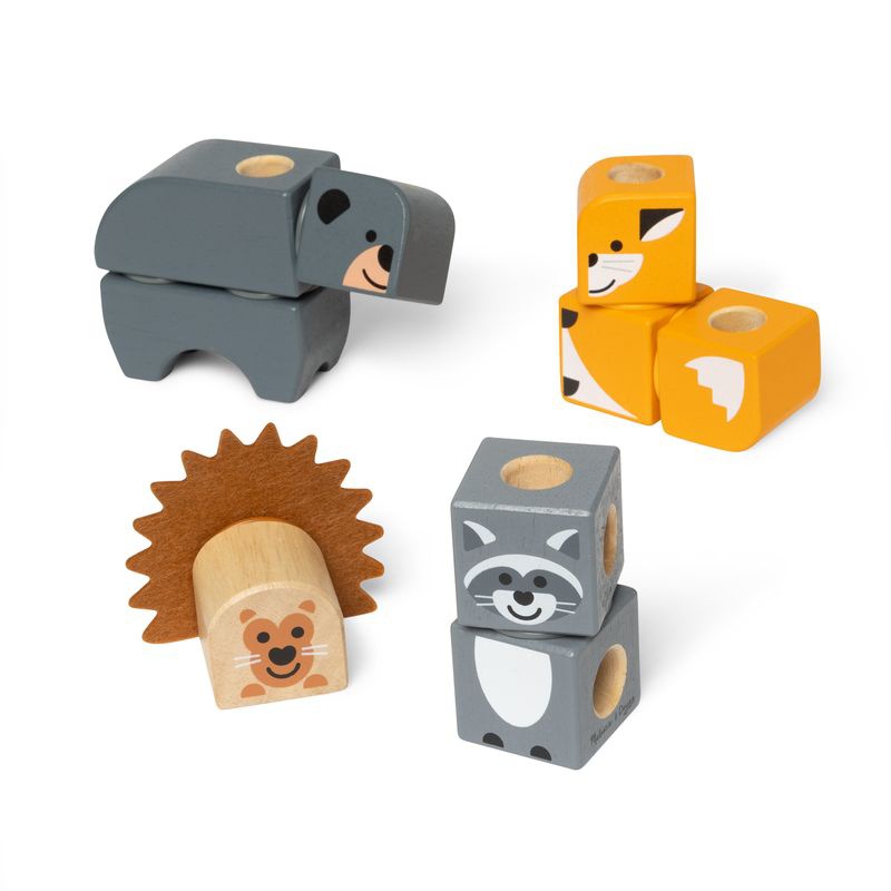 Melissa & Doug Blockables Baukasten Wildnis