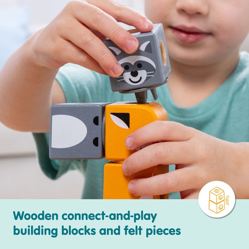 Melissa & Doug Blockables Baukasten Wildnis