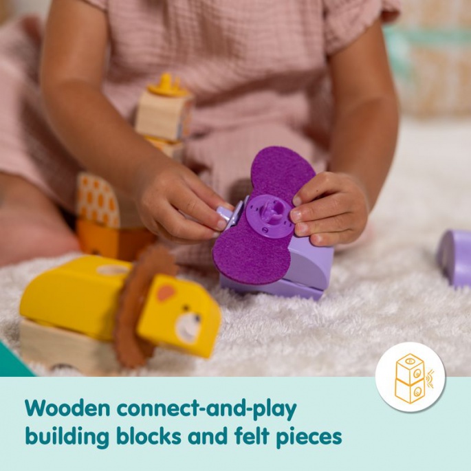 Melissa & Doug Blockables Safari Bauset Spielset