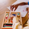Melissa & Doug Holzstempel mit abwaschbaren Farben Dinosaurier