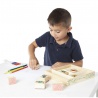 Melissa & Doug Holzstempel mit abwaschbaren Farben Dinosaurier