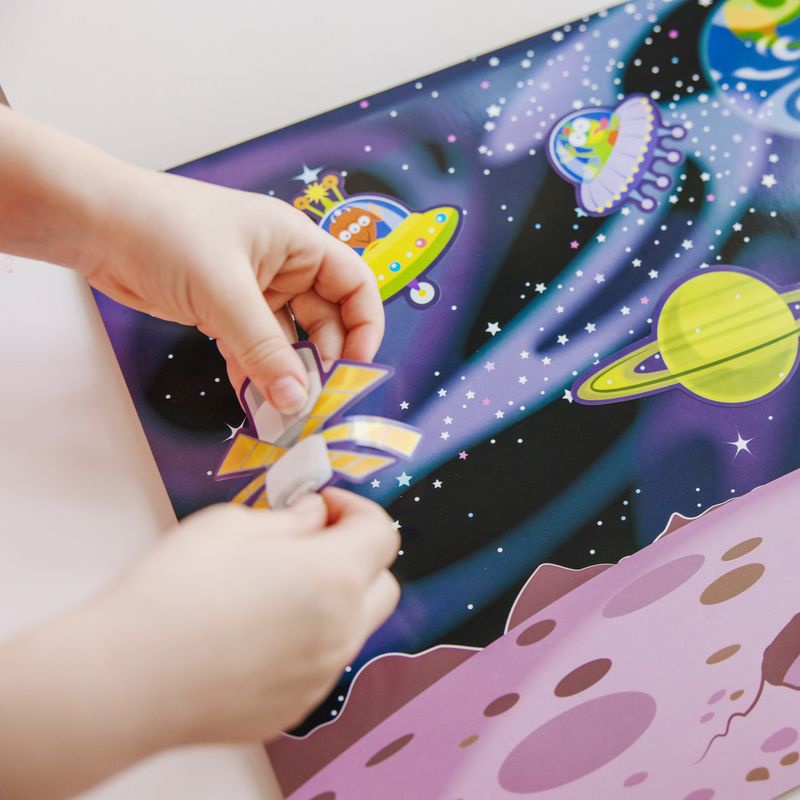 Melissa & Doug wiederverwendbare Sticker mit Unterlage - Abenteuer