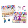 Melissa & Doug wiederverwendbare Sticker mit Unterlage - Ankleiden