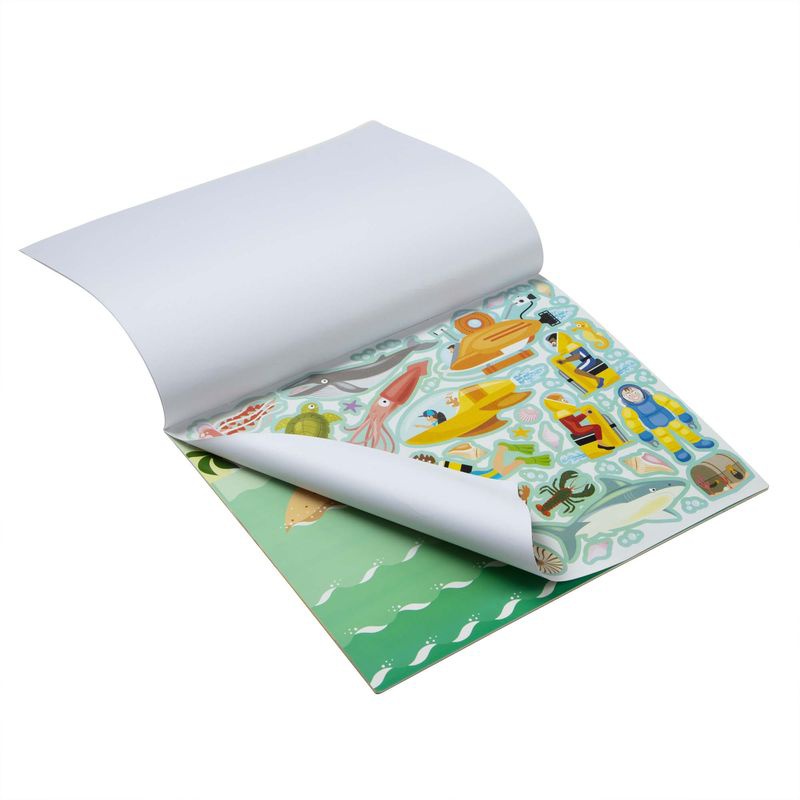 Melissa & Doug wiederverwendbare Sticker mit Unterlage - Tierwelt