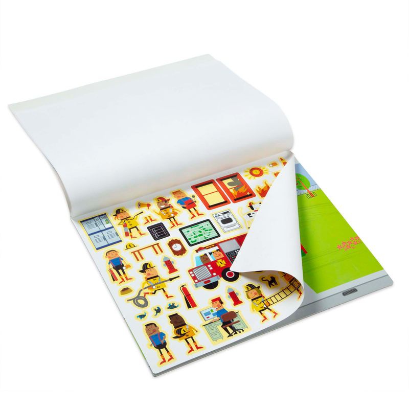 Melissa & Doug wiederverwendbare Aufkleber mit Unterlage - Stadt