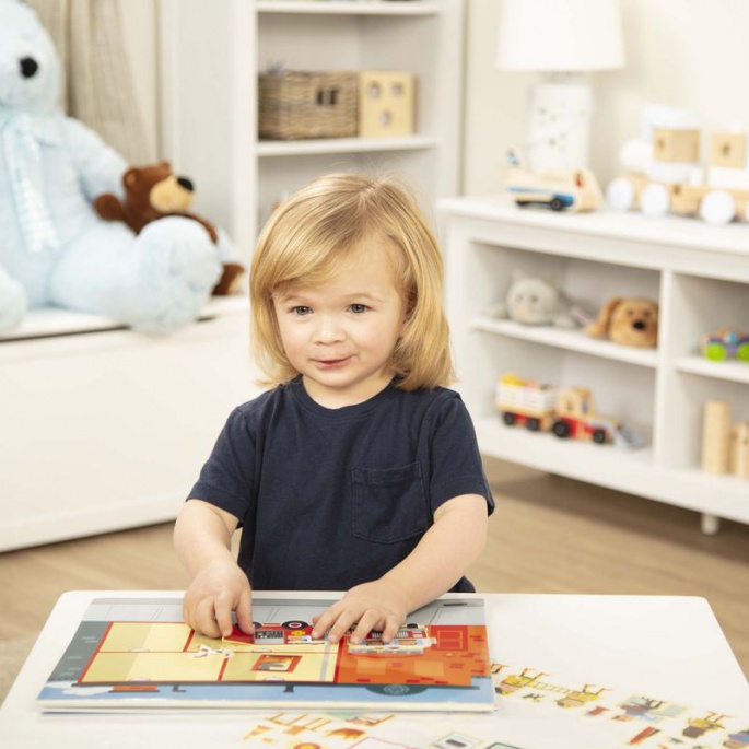Melissa & Doug wiederverwendbare Aufkleber mit Unterlage - Stadt