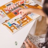 Melissa & Doug wiederverwendbare Aufkleber mit Unterlage - Haus