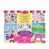 Melissa & Doug wiederverwendbare Aufkleber mit Unterlage - Schloss