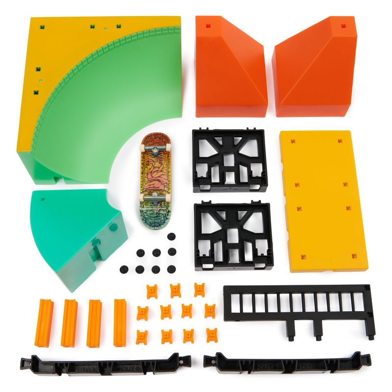 Tech Deck Xconnect Skatepark Mafia Quarter Bowl Ruckus Real