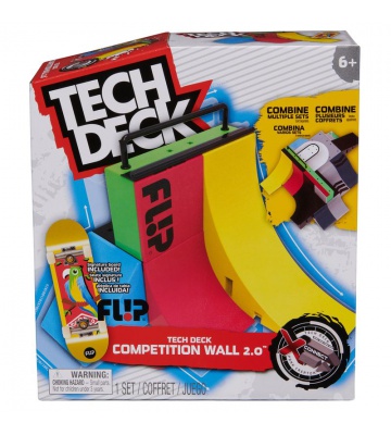 Tech Deck Xconnect Skatepark Mafia Competition Wall Flip