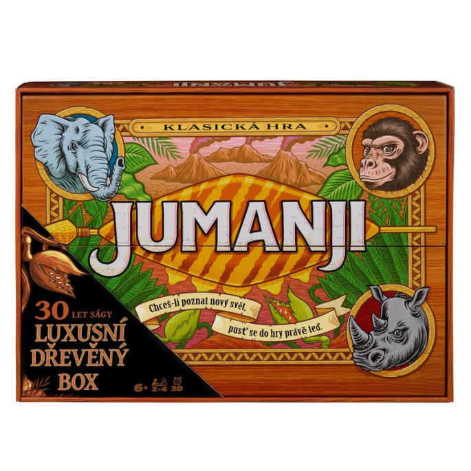 Spin Master Games Jumanji Holzausgabe