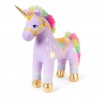 Sparpaket: Unicorn Academy Plüsch Wildstar mit Geräuschen 38 cm + Halskette mit Ring