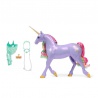 Günstiges Set: Unicorn Academy Frisier-Einhorn Wildstar 24 cm + Halskette mit Ring