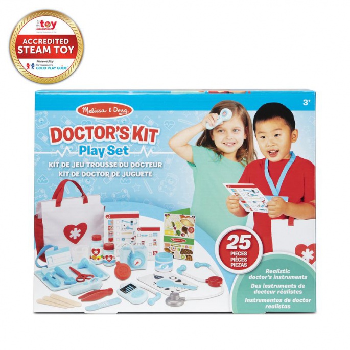 Vorteilset: Melissa & Doug Doktorspiel + Tierarztespiel
