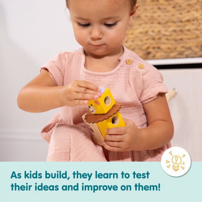 AKTION: Melissa & Doug Blockables Bauset Safari + kostenloses magisches Wasser-Märchen