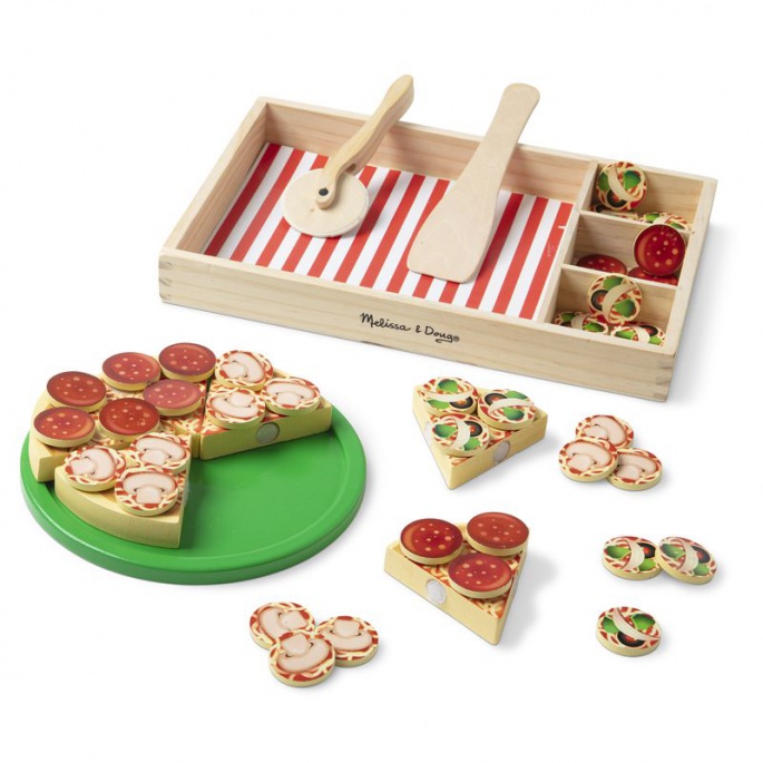 AKTION: Melissa & Doug Pizza Party Set + Water WOW Zaubermalerei Märchen GRATIS