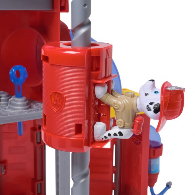 Sparset: Paw Patrol Fire Rescue Feuerwehrstation + Fire Rescue Fahrzeug Zuma