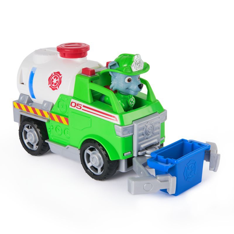Günstiges Set: Paw Patrol Fire Rescue Fahrzeug Rocky + Fire Rescue Fahrzeug Zuma