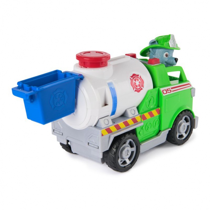 Günstiges Set: Paw Patrol Fire Rescue Fahrzeug Rocky + Fire Rescue Fahrzeug Zuma