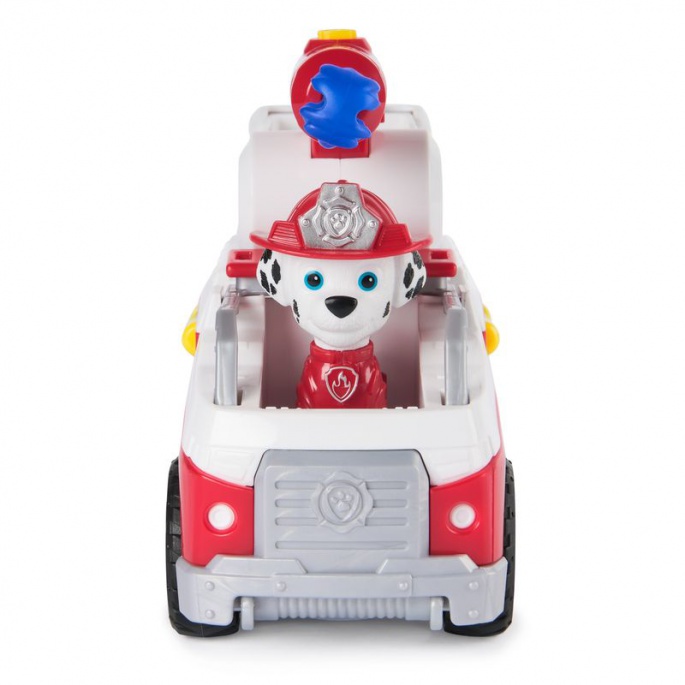 Sparset: Paw Patrol Fire Rescue Fahrzeug Rubble + Marshall + Rocky + Zuma