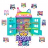 Royal-Set: Gabby’s Dollhouse großer Party-Haus mit 9 Accessoires + Plüsch MerCat GRATIS