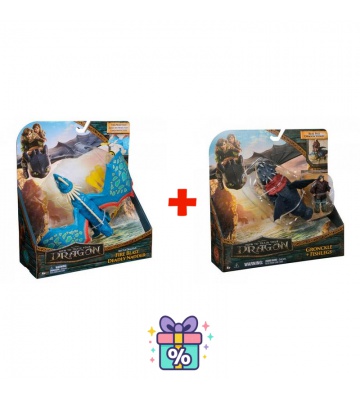 Günstiges Set: Drachenzähmen leicht gemacht Tödlicher Nadder schießende Pfeile + Gronckel und Fischbein