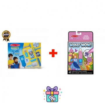 AKTION: Melissa & Doug Friseurspiel + Water WOW Wassermagie Märchen GRATIS
