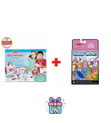 AKTION: Melissa & Doug Arztspiel + WOW Wasserzauber-Märchen GRATIS