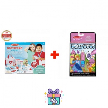 AKTION: Melissa & Doug Arztspiel + WOW Wasserzauber-Märchen GRATIS