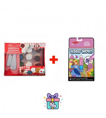 AKTION: Melissa & Doug Backset für Kekse + Water WOW Wassermalbuch Märchen GRATIS