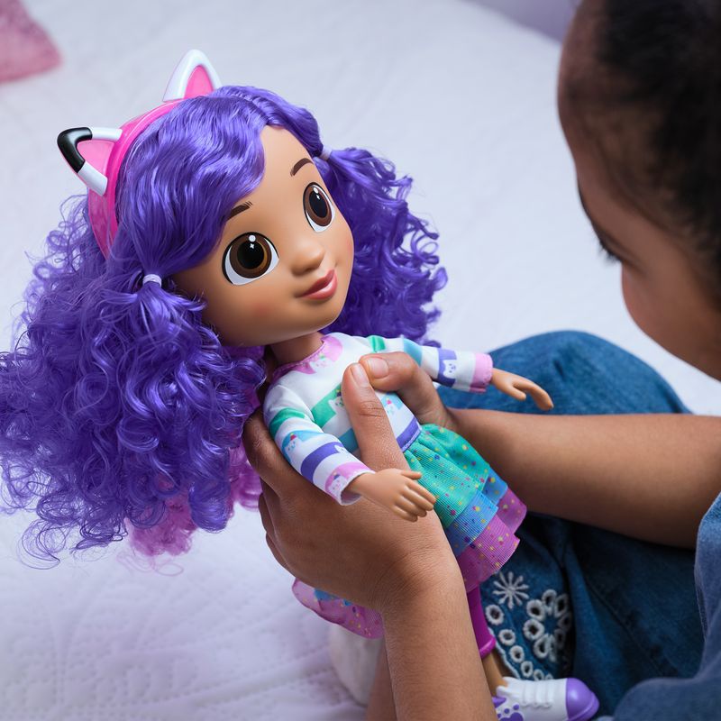 Spar-Set: Gabby’s Dollhouse interaktive Puppe + Ohren mit Soundeffekten