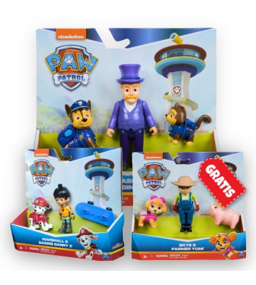 AKTION: Paw Patrol Humdinger und Chase + Danny X und Marshall + Yumi und Skye GRATIS
