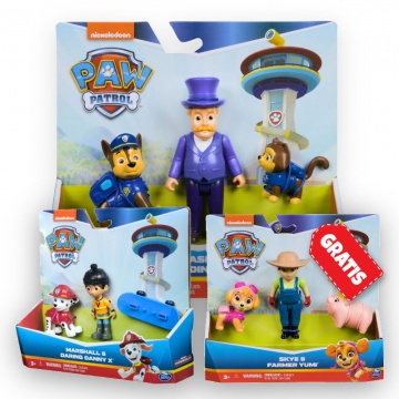 AKTION: Paw Patrol Humdinger und Chase + Danny X und Marshall + Yumi und Skye GRATIS