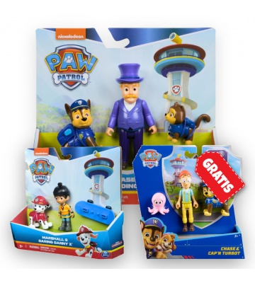 AKTION: Paw Patrol Humdinger und Chase + Danny X und Marshall + Chase und Turbot GRATIS