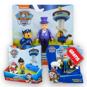 AKTION: Paw Patrol Humdinger und Chase + Danny X und Marshall + Marshal und Bauer Al KOSTENLOS