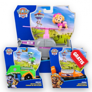 AKTION: Paw Patrol Grundfahrzeuge Skye + Rocky + Zuma GRATIS