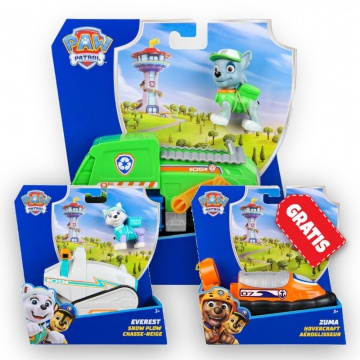 AKTION: Paw Patrol Grundfahrzeuge Rocky + Everest + Zuma GRATIS